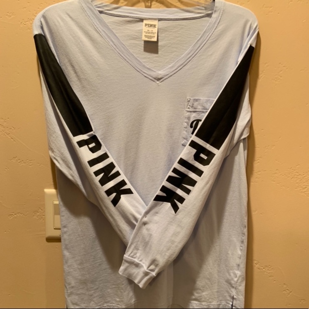VS Pink long sleeve tee shirt